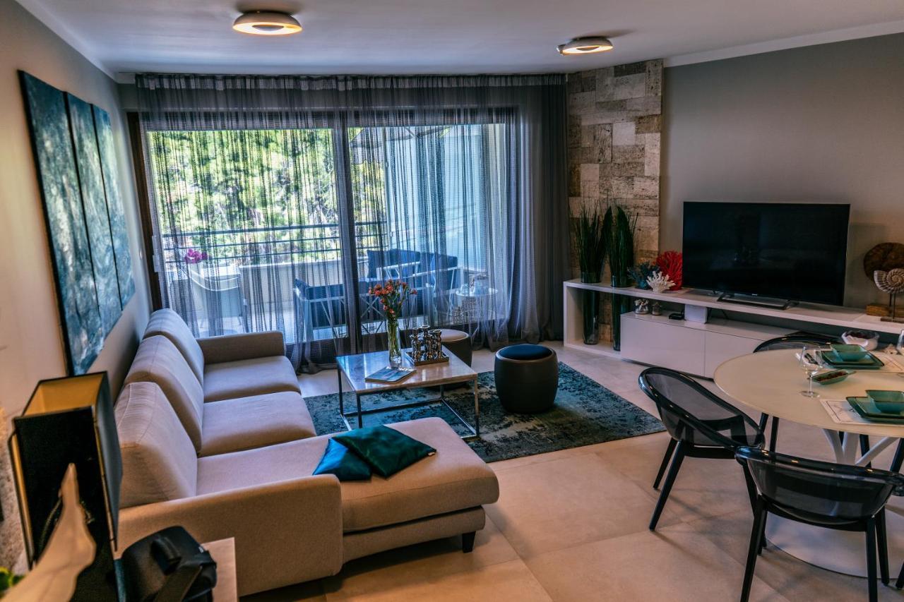 Sunset Apartments โปดสตรานา ภายนอก รูปภาพ
